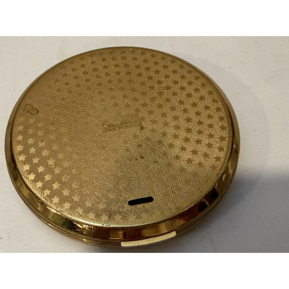 VTG Stratton RAFA Powder Compact Black Enamel Royal Air Force Sweetheart England
